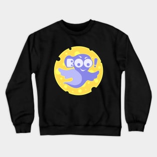 Cute ghost for Halloween Crewneck Sweatshirt